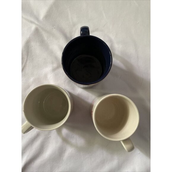 Vintage Hardees Logo Coffee Mugs Set Of 3 Breakfast Club & Rise And Shine Design - Picture 7 of 10